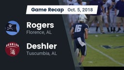 Recap: Rogers  vs. Deshler  2018