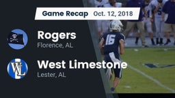 Recap: Rogers  vs. West Limestone  2018