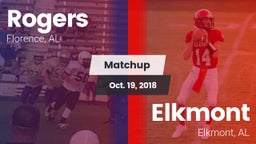 Matchup: Rogers  vs. Elkmont  2018