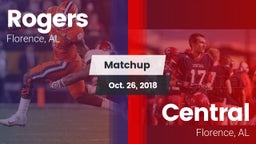 Matchup: Rogers  vs. Central  2018