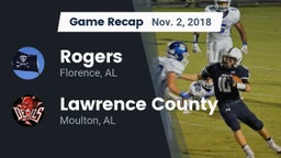Recap: Rogers  vs. Lawrence County  2018