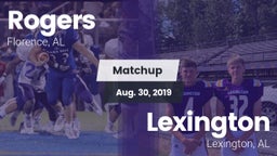 Matchup: Rogers  vs. Lexington  2019