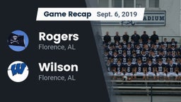 Recap: Rogers  vs. Wilson  2019