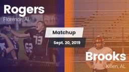 Matchup: Rogers  vs. Brooks  2019