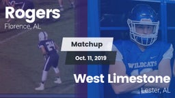 Matchup: Rogers  vs. West Limestone  2019