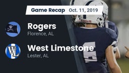 Recap: Rogers  vs. West Limestone  2019