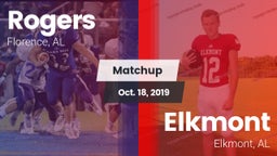 Matchup: Rogers  vs. Elkmont  2019