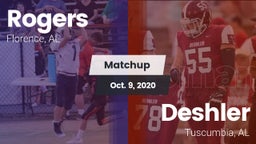 Matchup: Rogers  vs. Deshler  2020