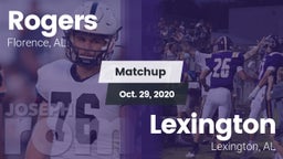 Matchup: Rogers  vs. Lexington  2020