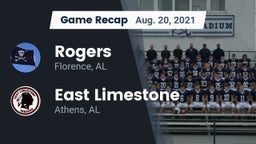 Recap: Rogers  vs. East Limestone  2021