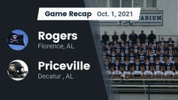 Recap: Rogers  vs. Priceville  2021