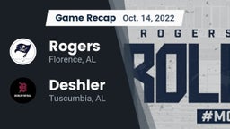 Recap: Rogers  vs. Deshler  2022