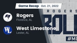 Recap: Rogers  vs. West Limestone  2022