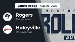 Recap: Rogers  vs. Haleyville  2023