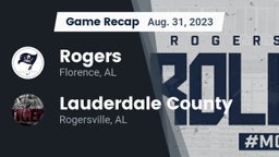 Recap: Rogers  vs. Lauderdale County  2023