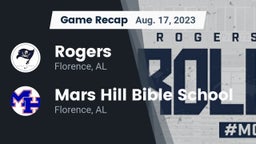 Recap: Rogers  vs. Mars Hill Bible School 2023