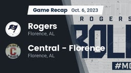 Recap: Rogers  vs. Central  - Florence 2023