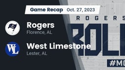 Recap: Rogers  vs. West Limestone  2023