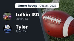 Recap: Lufkin ISD vs. Tyler  2022