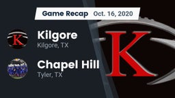 Recap: Kilgore  vs. Chapel Hill  2020