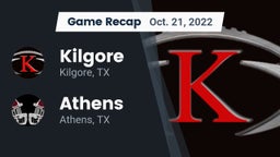 Recap: Kilgore  vs. Athens  2022