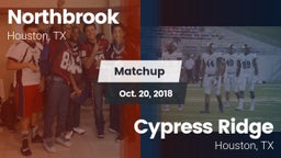 Matchup: Northbrook High vs. Cypress Ridge  2018