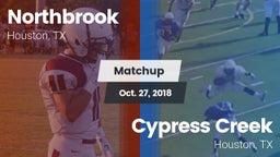 Matchup: Northbrook High vs. Cypress Creek  2018