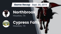 Recap: Northbrook  vs. Cypress Falls  2019