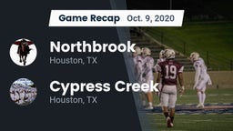 Recap: Northbrook  vs. Cypress Creek  2020