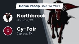 Recap: Northbrook  vs. Cy-Fair  2021