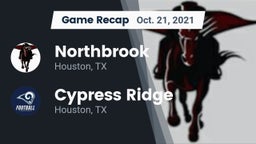 Recap: Northbrook  vs. Cypress Ridge  2021