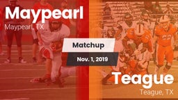 Matchup: Maypearl  vs. Teague  2019