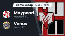Recap: Maypearl  vs. Venus  2020