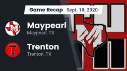 Recap: Maypearl  vs. Trenton  2020