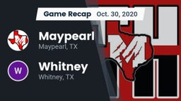 Recap: Maypearl  vs. Whitney  2020
