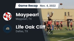 Recap: Maypearl  vs. Life Oak Cliff  2022