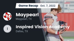 Recap: Maypearl  vs. Inspired Vision Academy 2022
