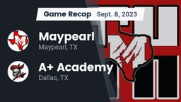 Recap: Maypearl  vs. A Academy 2023