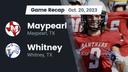 Recap: Maypearl  vs. Whitney  2023