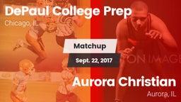 Matchup: DePaul Prep vs. Aurora Christian  2017