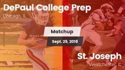 Matchup: DePaul Prep vs. St. Joseph  2018