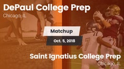 Matchup: DePaul Prep vs. Saint Ignatius College Prep 2018