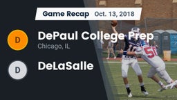 Recap: DePaul College Prep  vs. DeLaSalle  2018