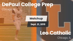 Matchup: DePaul Prep vs. Leo Catholic  2019