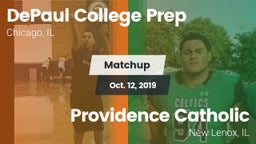 Matchup: DePaul Prep vs. Providence Catholic  2019