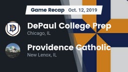Recap: DePaul College Prep  vs. Providence Catholic  2019