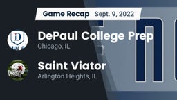 Recap: DePaul College Prep  vs. Saint Viator  2022