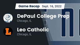 Recap: DePaul College Prep  vs. Leo Catholic  2022