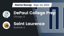 Recap: DePaul College Prep  vs. Saint Laurence  2022