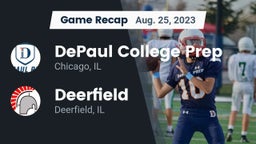 Recap: DePaul College Prep  vs. Deerfield  2023